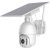 Soliom S600 Outdoor Home Security Camera, Wireless WiFi Pan Tilt 360° View Spotlight Solar Battery Powered System, Motion Detection and Siren, Color Night Vision, 2-Way Talk, Remote Access, Cloud/SD