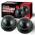 Dummy Fake Security Surveillance CCTV Dome Camera with One Red Motion Sensor Detector LED Light Outdoor Indoor Wireless Home Cam System Battery Powered Realistic Look for Home or Business Anti-Theft
